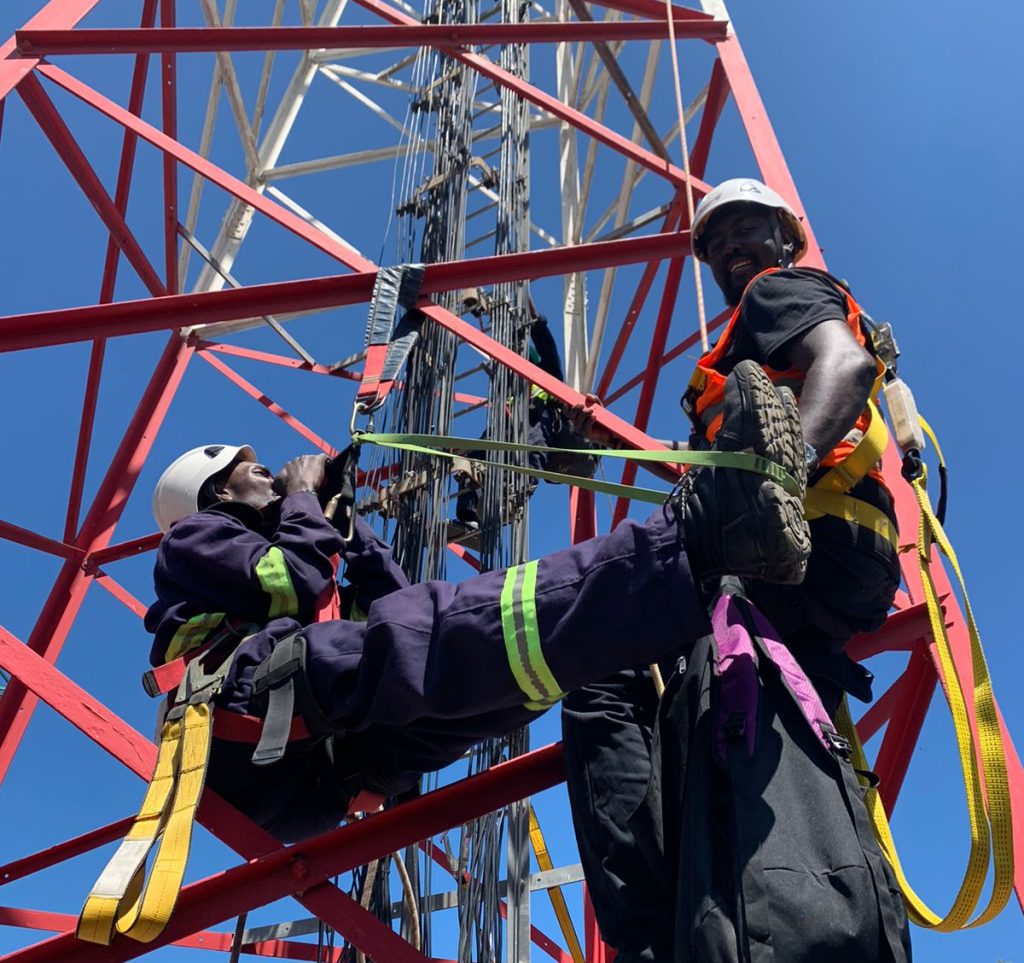 working at height, fall arrest and basic rescue